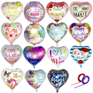 Eco-Friendly Aluminum Foil <b>Balloons</b> 18inch Te Amo Mama Blessing Mom Happy Holidays Party Decoration - Product Image 1