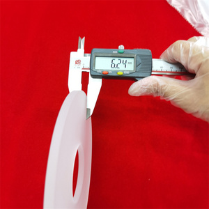 Kích thước tùy chỉnh Opaque hợp nhất silica mặt bích khoan Frosted thủy tinh thạch anh tấm - Product Image 6