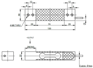 SUP1-T <span class=keywords><strong>250kg</strong></span> Aluminiumlegierung IP65 Mikro-Kraftsensor Einzelpunkt-Wägezelle mit 0,05% Genauigkeit und OIML C3 Zertifizierung - Product Image 3