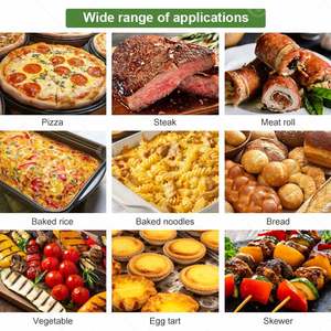 Nuevo Horno de Pizza Comercial Pequeño de Sobremesa a Gas con Cinta Transportadora de Acero Inoxidable, Flujo de Aire 3D, Banda de Cocción de 36/32 Pulgadas de Ancho - Product Image 6