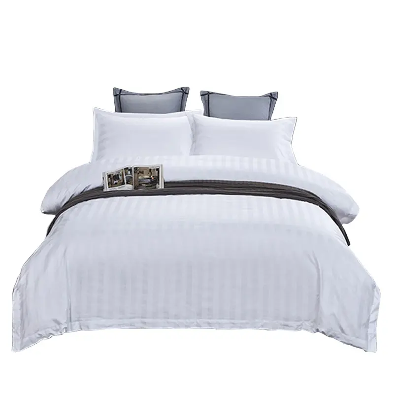 Bán Tốt Tấm Trải Giường 100% Cotton Deluxe Hotel Bed Spread Bộ Đồ Giường