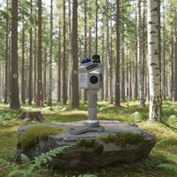 Escáner LiDAR 3D Portátil GEOSUN GS-200G, RTK-SLAM GNSS de Alta Precisión, 1 Año de Garantía, para Inventario Forestal y Estudio de Vegetación