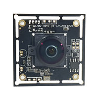 Módulo de cámara panorámica 360 4K 8MP USB HD 220 grados lente ojo de pez COMS IMX415 para Windows Android Raspberry Pi Liunx