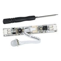 Capteur de mouvement PIR05 PIR 12mm de largeur Distance temporisation capteur automatique réglable avec commutateur LUX contrôleur LED pour l'éclairage domestique