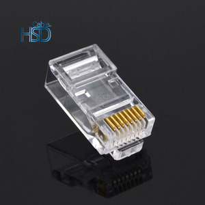 Wholesale Waterproof UTP 8p8c Cat5e Cat6 Cat7 Cat8 Plug <strong>RJ45</strong> Pass Through <strong>Connector</strong> - Product Image 3