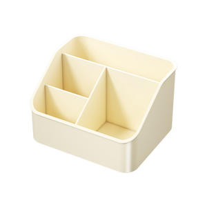 Caja de almacenamiento de escritorio Chaozhou 4 en 1, organizador de plástico con divisiones para maquillaje y material de oficina, capacidad de 1 litro - Product Image 4