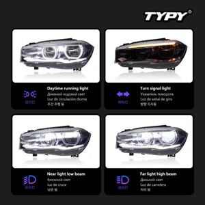 Faro Delantero Completo TYPY para BMW X5 F15 X6 F16 2014-2018 - Product Image 4