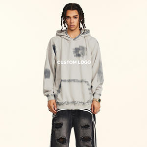 Sudadera con Capucha Impermeable y Cortavientos, Forrada con Forro Polar Térmico, 100% Algodón Estampado, Gruesa y Cálida para Invierno, Corte Regular - Product Image 1