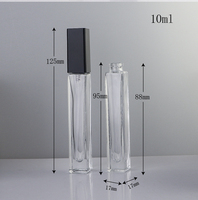 Botol Semprot Parfum Kaca Mini 10ml, Botol Pompa Semprot Kosong, Kemasan Parfum Mewah