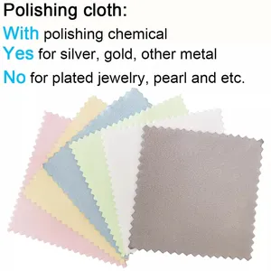 Silver Cloth Cleaning Premium Anti Tarnish Gold Polishing Cloth Jewelry Cleaning Cloth Jewelry Cleaner Cloth Small Quantity With Custom Logo