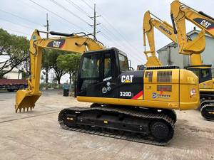 Excavatrice d'occasion de haute qualité Cat320D2, machine de construction hydraulique sur chenilles d'occasion, excavatrice Caterpillar à bas prix - Product Image 2