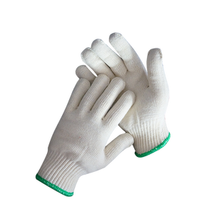 Hilo de algodón Tejer Protección laboral resistente al desgaste 40G <span class=keywords><strong>Guantes</strong></span> de algodón para el mercado de Corea - Product Image 1