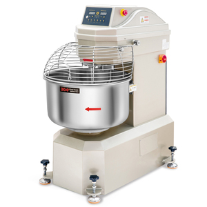 Mélangeur industriel 45l 15kg Mélangeur à <span class=keywords><strong>spirale</strong></span> à commande numérique pour boulangerie - Product Image 1