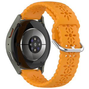 สายซิลิโคนสำหรับ <span class=keywords><strong>Fossil</strong></span> <span class=keywords><strong>Gen</strong></span> <span class=keywords><strong>6</strong></span> 44mm Gen6 <span class=keywords><strong>Gen</strong></span> 5 5e/Gen5 LTE 45mm สายอ่อนทดแทน20mm 22mm ระบายอากาศได้ดี - Product Image 5