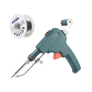 Pistola de Soldar Manual de 60W 220V con Empuñadura de Pistola, Herramienta de Soldadura Electrónica con Alambre de Soldadura Incluido - Product Image 5