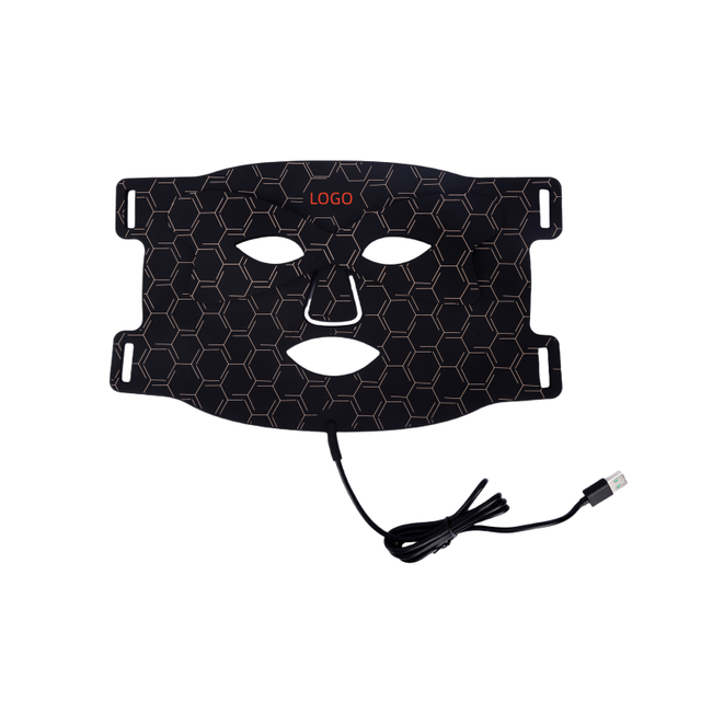 LED Red Light Therapy Face Device With Silicon Material 5050SMD RED Green Blue Yellow Color LED Face Product
