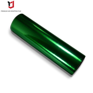 1.52*17m Offre Spéciale Rouge Miroir Chrome Wrap Vinyle <span class=keywords><strong>Film</strong></span> Facile à Installer Brillant Vinyle Wrap Voiture Rouge - Product Image 6