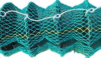 Outils d'aquaculture HDPE pour la culture de poissons Cages de pisciculture en plastique efficaces et filet de lanterne de pétoncle d'huître pour la culture de poissons