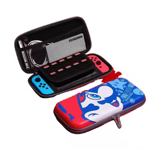Wholesale Mario Nintendo <strong>Switch</strong> <strong>OLED</strong> Ditto <strong>Case</strong> New Portable Hard Shell with EVA Waterproof PU Leather Nylon Storage <strong>Case</strong> Stock - Product Image 1