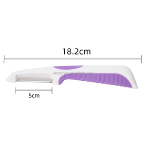 Pelapatate in acciaio inossidabile carote verdure zucchine cetriolo mela pelapatate per cucina - Product Image 4