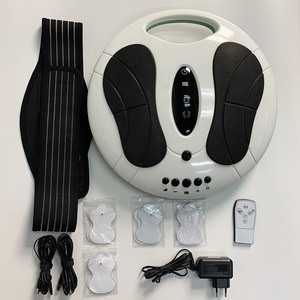 Fabbrica all'ingrosso Logo personalizzato peso leggero Microcurrent macchina dolore piede polpaccio massaggiatore macchina Reflex piede massaggiatore - Product Image 4