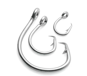 เบ็ดตกปลาทะเลน้ำเค็ม สแตนเลส สำหรับปลาใหญ่ ปลาทูน่า รุ่น 39960 เบ็ดวงกลมสำหรับปลาฉลาม ขนาด 6/0-7/0-8/0-9/0-10/0-11/0-12/0 # - Product Image 6