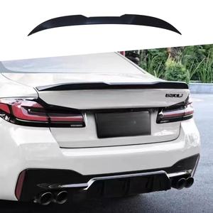 สปอยเลอร์หลัง BMW G30 สีดำทรง Ducktail วัสดุ ABS สำหรับรถยนต์ซีรีส์ 5 ปี 2017-2023 ปีกหลังฝากระโปรงท้าย - Product Image 1