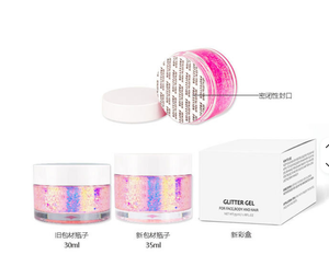Gel Pailleté Camé<span class=keywords><strong>l</strong></span>éon Réfléchissant UV pour Maquillage <span class=keywords><strong>de</strong></span> Cé<span class=keywords><strong>l</strong></span>ébration, <span class=keywords><strong>Ombre</strong></span> à Paupières Néon, <span class=keywords><strong>Marque</strong></span> Privée, Logo Personnalisé, Festif, Haute Brillance, Minéral - Product Image 3