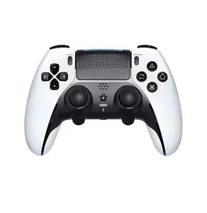 High Quality Wireless Controller With Hall Joystick and Stereo headphone jack for P4/P4 Pro /P4 Slim/PC