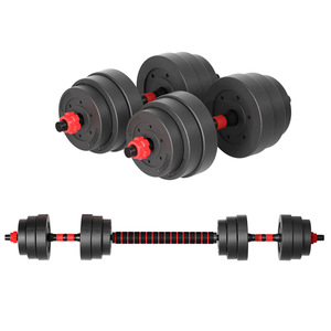 Ensemble d'haltères pour hommes, fitness à domicile, <span class=keywords><strong>réglable</strong></span> de 10 kg à 40 kg, haltères écologiques, ensemble de barres d'haltères pour l'entraînement des muscles des bras - Product Image 1