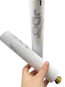 WBG tutup logam murni kosmetik wajah Krim Tangan Tubuh Losion pasta gigi produk pewarna rambut 200ML tabung kemasan aluminium - Product Image 4