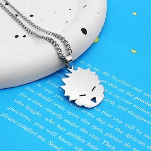 4 diseños Ryomen <span class=keywords><strong>Sukuna</strong></span> collar de Hip Hop para hombre <span class=keywords><strong>Cosplay</strong></span> Anime Cat Gojo Satoru collar con colgante de acero inoxidable - Product Image 1