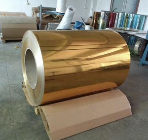 Best-selling Golden <strong>Aluminum</strong> <strong>Foil</strong> Large Roll Chocolate Wrapping Paper, 40 Microns Thick - Product Image 5