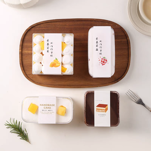 Boîte en plastique transparente pour pâtisserie, desserts, tiramisu, de qualité alimentaire, multi-tailles, personnalisée - Product Image 5