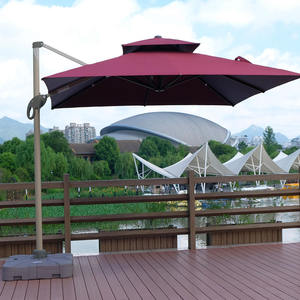 مظلة شمسية كبيرة للشاطئ والحديقة مقاومة للماء وصديقة للبيئة مع إمكانية طباعة شعار مخصص - Product Image 4