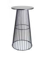 Table d'extérieur moderne, meuble de paysage océanier, rond pour événement, table de Bar, de mariage