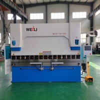 Presse plieuse hydraulique CNC 3200 mm, machine de pliage automatique pour tôles d'acier et d'aluminium