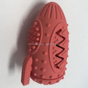 Çevre dostu Pet köpek interaktif silikon kauçuk besleme yavaş besleyici diş temizleme kaçak oyuncak - Product Image 6