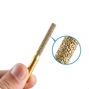 1/4 ''shank thẳng brazed kim cương bánh xe <span class=keywords><strong>Router</strong></span> <span class=keywords><strong>bit</strong></span> khắc khoan <span class=keywords><strong>bit</strong></span> cho đá cẩm thạch đá granite - Product Image 3