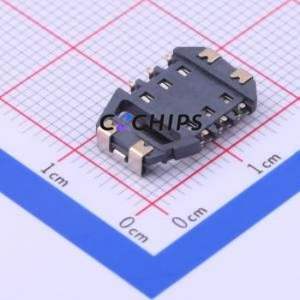 XKSIM-036-B SIM Card Connector SMD Connector Plug-In Type Mini SIM Card Card Holder 2.7mm - Product Image 2