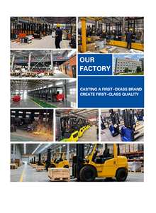 Transpaleta Eléctrica de 2T, 2.5T y <span class=keywords><strong>3T</strong></span>, Altura de Elevación de 120 mm, Bajo Nivel de Ruido de 69 dB(A), Control de Velocidad AC, Certificación CE - Product Image 4