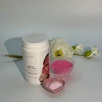 Mascarilla Facial en Polvo Vegana Instantánea Reafirmante, con Ácido Hialurónico y Vitamina C, Exfoliante para Todo Tipo de Piel