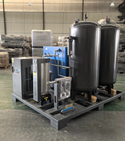 Compresseur d'air industriel à vis sans huile HUITONG XINDA 30/37/45 kW refroidi par air avec moteur, réservoir de 1200 L et sécheur d'air