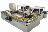 Machine d'emballage automatique sous tampon avec empileur Machine d'emballage de serviettes hygiéniques