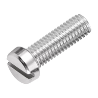 Vis à tête fraisée fendue en acier inoxydable SS304, métriques, boulons cylindriques M1.6 M2 M3 M4 M5 M6 M8 M10