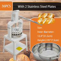 Prix usine Commercial Pâte Diviseur Machine Rounder 36Pcs Pâte Cutter Boulangerie Manuel Pâte Diviseur