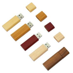 Xy giảm giá hình chữ nhật <span class=keywords><strong>USB</strong></span> 2.0 ổ đĩa flash 32GB 64GB 128gbwooden Memory Stick với <span class=keywords><strong>USB</strong></span> 2.0 Key lưu trữ tùy chọn trong Maple óc chó - Product Image 4