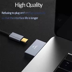 10gbps Usb3.1 Tipo <span class=keywords><strong>C</strong></span> a Dual 2 X <span class=keywords><strong>Usb</strong></span>-<span class=keywords><strong>C</strong></span> 2 * Puertos <span class=keywords><strong>Usb</strong></span> Divisor Hub Convertidor de datos de carga Adaptador Conector para <span class=keywords><strong>Macbook</strong></span> - Product Image 2