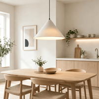 Suspension acoustique moderne en demi-dôme, en feutre PET moulé, 100 % fibre de polyester, insonorisante, pour bureau et hôtel