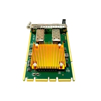 Serveur IA 10 Gigabit, adaptateur réseau fibre optique double port pour carte mezzanine OCP avec puce Intel 82599ES, équipement fibre optique